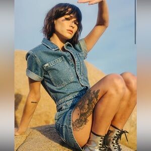 Atwyld Denim Station Romper